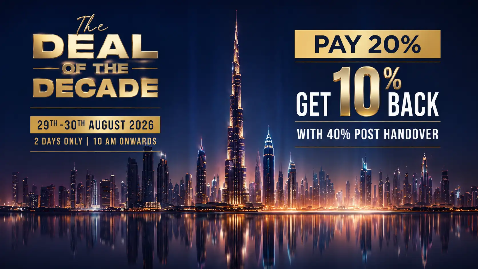 Danube Deal of the Decade (2026): Payment Plan, Rebates & Eligible Projects