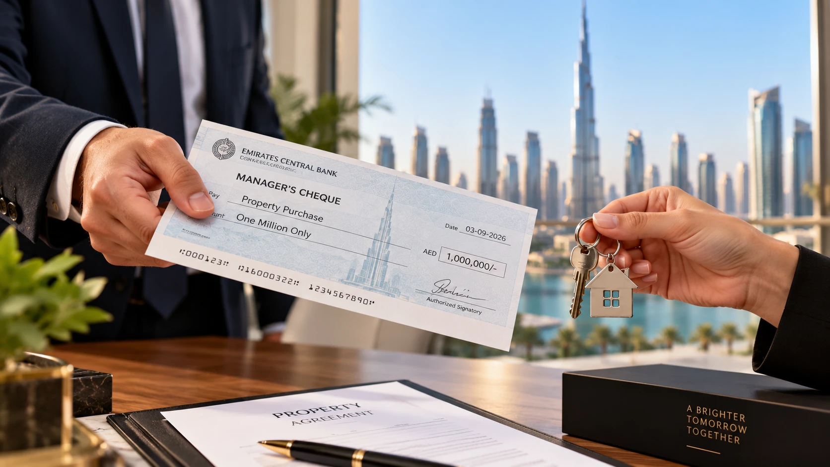 Cash buying in Dubai