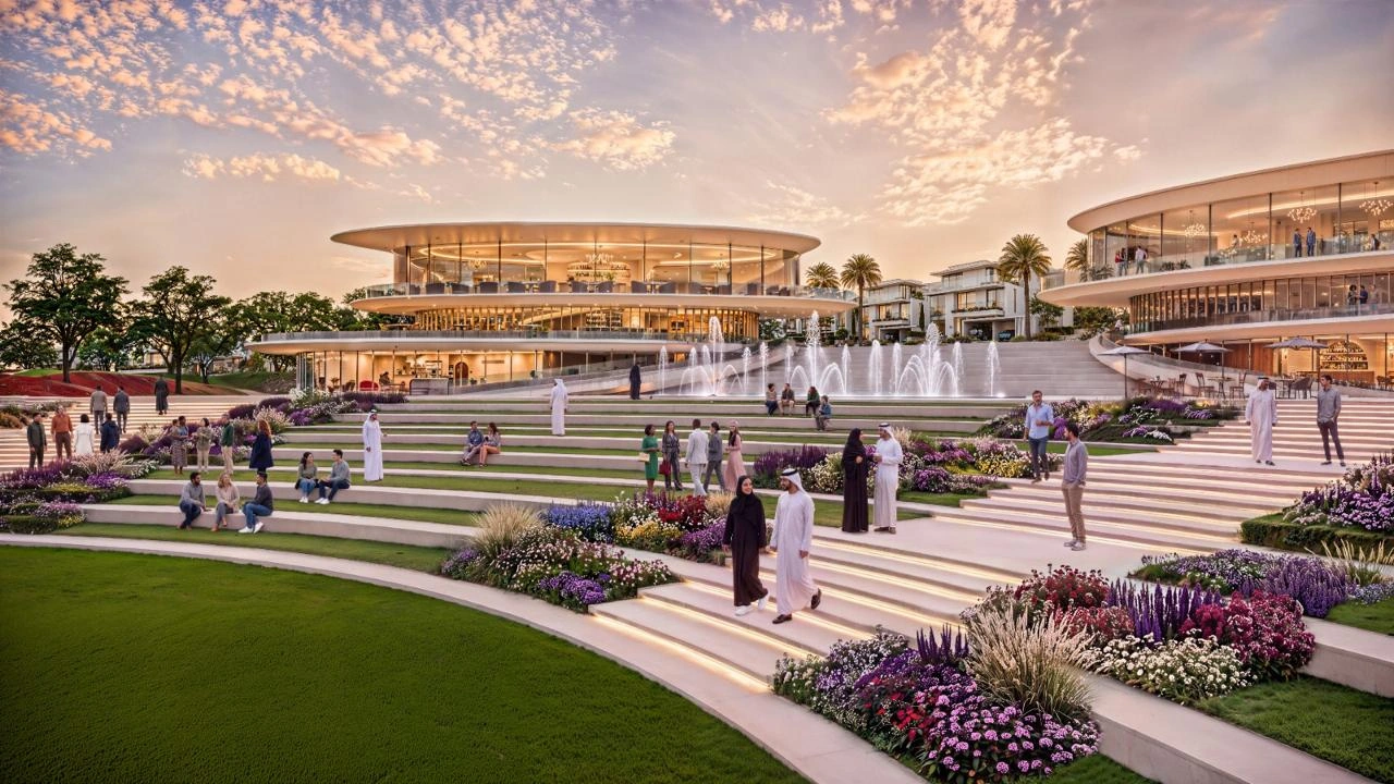 Azizi Florence Sharjah investment opportunity with central park and villas